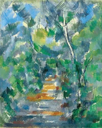 Forest Scene (Path from Mas Jolie to Château Noir)